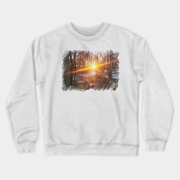 Sunrise Crewneck Sweatshirt by unclejohn